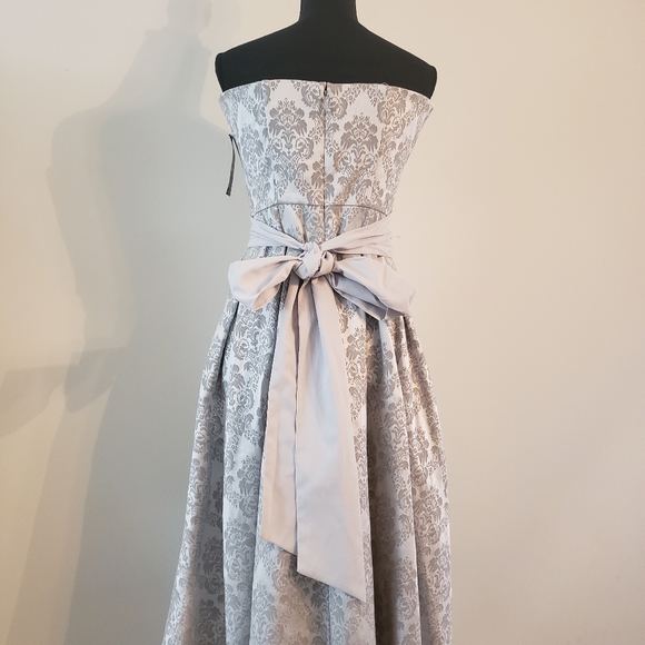 NWT Strapless Midi Dress size 8 Tall - Picture 5 of 6